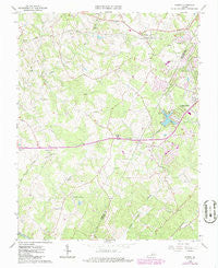 Forest Virginia Historical topographic map, 1:24000 scale, 7.5 X 7.5 Minute, Year 1965