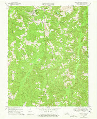 Hampden Sydney Virginia Historical topographic map, 1:24000 scale, 7.5 X 7.5 Minute, Year 1968