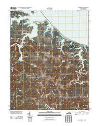Heathsville Virginia Historical topographic map, 1:24000 scale, 7.5 X 7.5 Minute, Year 2011