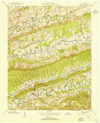 Hilton Virginia Historical topographic map, 1:24000 scale, 7.5 X 7.5 Minute, Year 1938