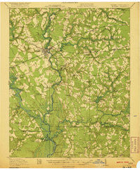 Holland Virginia Historical topographic map, 1:62500 scale, 15 X 15 Minute, Year 1920