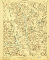 Homeville Virginia Historical topographic map, 1:62500 scale, 15 X 15 Minute, Year 1920