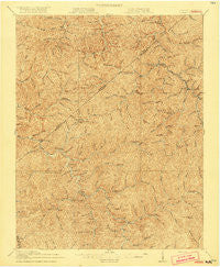 Hurley Virginia Historical topographic map, 1:62500 scale, 15 X 15 Minute, Year 1917
