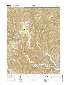 Lahore Virginia Current topographic map, 1:24000 scale, 7.5 X 7.5 Minute, Year 2016