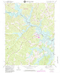 Lake Anna West Virginia Historical topographic map, 1:24000 scale, 7.5 X 7.5 Minute, Year 1973