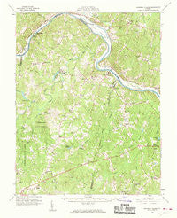 Lakeside Village Virginia Historical topographic map, 1:62500 scale, 15 X 15 Minute, Year 1960