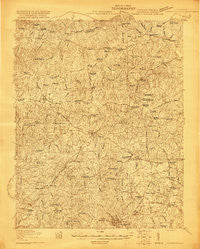 Lawrenceville Virginia Historical topographic map, 1:48000 scale, 15 X 15 Minute, Year 1920