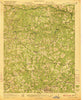 Lawrenceville Virginia Historical topographic map, 1:62500 scale, 15 X 15 Minute, Year 1921
