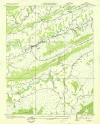 Liberty Virginia Historical topographic map, 1:24000 scale, 7.5 X 7.5 Minute, Year 1934