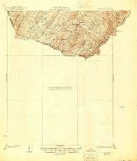 Mc Dowell Virginia Historical topographic map, 1:62500 scale, 15 X 15 Minute, Year 1924
