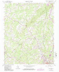 Mount Hermon Virginia Historical topographic map, 1:24000 scale, 7.5 X 7.5 Minute, Year 1964