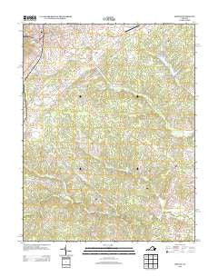Orange Virginia Historical topographic map, 1:24000 scale, 7.5 X 7.5 Minute, Year 2013