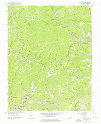 Patterson Virginia Historical topographic map, 1:24000 scale, 7.5 X 7.5 Minute, Year 1964