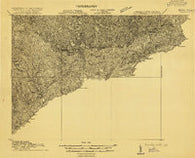 Pounding Mill Virginia Historical topographic map, 1:48000 scale, 15 X 15 Minute, Year 1915