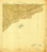 Pounding Mill Virginia Historical topographic map, 1:62500 scale, 15 X 15 Minute, Year 1916