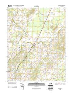 Rapidan Virginia Historical topographic map, 1:24000 scale, 7.5 X 7.5 Minute, Year 2013