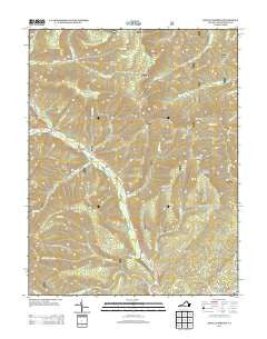 Rawley Springs Virginia Historical topographic map, 1:24000 scale, 7.5 X 7.5 Minute, Year 2013