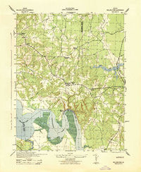 Rollins Fork Virginia Historical topographic map, 1:31680 scale, 7.5 X 7.5 Minute, Year 1942