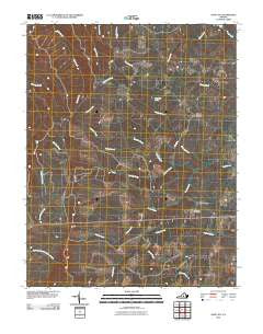 Saint Joy Virginia Historical topographic map, 1:24000 scale, 7.5 X 7.5 Minute, Year 2010