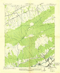 Saltville Virginia Historical topographic map, 1:24000 scale, 7.5 X 7.5 Minute, Year 1935