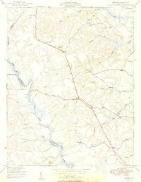 Samos Virginia Historical topographic map, 1:24000 scale, 7.5 X 7.5 Minute, Year 1949
