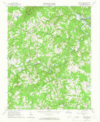 Sandy Level Virginia Historical topographic map, 1:24000 scale, 7.5 X 7.5 Minute, Year 1965