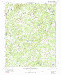 Sandy Level Virginia Historical topographic map, 1:24000 scale, 7.5 X 7.5 Minute, Year 1965