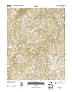 Sandy Level Virginia Historical topographic map, 1:24000 scale, 7.5 X 7.5 Minute, Year 2013