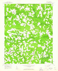 Sedley Virginia Historical topographic map, 1:24000 scale, 7.5 X 7.5 Minute, Year 1944