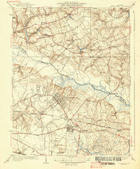 Seven Pines Virginia Historical topographic map, 1:31680 scale, 7.5 X 7.5 Minute, Year 1938