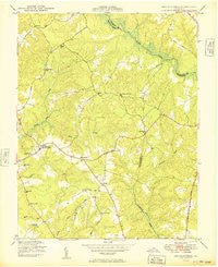 Shacklefords Virginia Historical topographic map, 1:24000 scale, 7.5 X 7.5 Minute, Year 1949