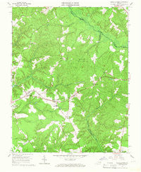 Shacklefords Virginia Historical topographic map, 1:24000 scale, 7.5 X 7.5 Minute, Year 1965