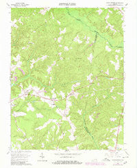 Shacklefords Virginia Historical topographic map, 1:24000 scale, 7.5 X 7.5 Minute, Year 1965