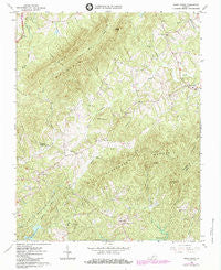 Snow Creek Virginia Historical topographic map, 1:24000 scale, 7.5 X 7.5 Minute, Year 1964