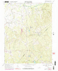 Somerville Virginia Historical topographic map, 1:24000 scale, 7.5 X 7.5 Minute, Year 1966