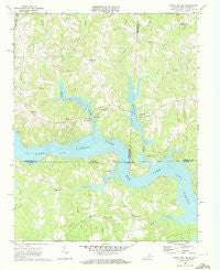 South Hill SE Virginia Historical topographic map, 1:24000 scale, 7.5 X 7.5 Minute, Year 1968