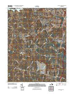 Spotsylvania Virginia Historical topographic map, 1:24000 scale, 7.5 X 7.5 Minute, Year 2011