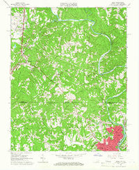 Spray North Carolina Historical topographic map, 1:24000 scale, 7.5 X 7.5 Minute, Year 1964