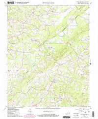 Spring Garden Virginia Historical topographic map, 1:24000 scale, 7.5 X 7.5 Minute, Year 1964