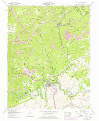 St Paul Virginia Historical topographic map, 1:24000 scale, 7.5 X 7.5 Minute, Year 1958