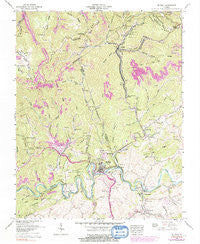 St Paul Virginia Historical topographic map, 1:24000 scale, 7.5 X 7.5 Minute, Year 1958