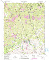 St Paul Virginia Historical topographic map, 1:24000 scale, 7.5 X 7.5 Minute, Year 1958