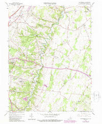 Stephenson Virginia Historical topographic map, 1:24000 scale, 7.5 X 7.5 Minute, Year 1966
