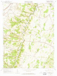 Stephenson Virginia Historical topographic map, 1:24000 scale, 7.5 X 7.5 Minute, Year 1966