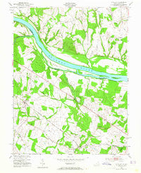 Sterling Virginia Historical topographic map, 1:24000 scale, 7.5 X 7.5 Minute, Year 1952