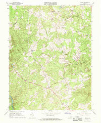 Storck Virginia Historical topographic map, 1:24000 scale, 7.5 X 7.5 Minute, Year 1966