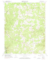 Storck Virginia Historical topographic map, 1:24000 scale, 7.5 X 7.5 Minute, Year 1966