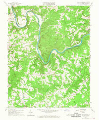 Straightstone Virginia Historical topographic map, 1:24000 scale, 7.5 X 7.5 Minute, Year 1966