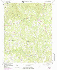Stuart SE Virginia Historical topographic map, 1:24000 scale, 7.5 X 7.5 Minute, Year 1968