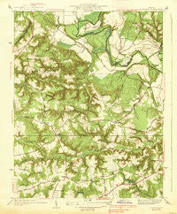 Studley Virginia Historical topographic map, 1:31680 scale, 7.5 X 7.5 Minute, Year 1938